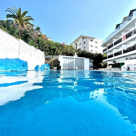 Estudio Con Wifi, Ac Y Bonita Piscina En Puerto De La Cruz 아파트 푸에르토 드 라 크루즈