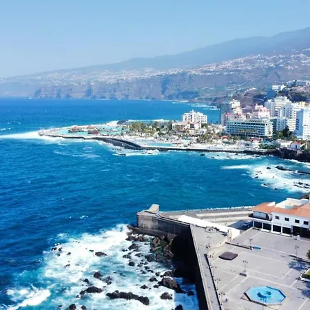 Estudio Con Wifi, Ac Y Bonita Piscina En Puerto De La Cruz 아파트 푸에르토 드 라 크루즈